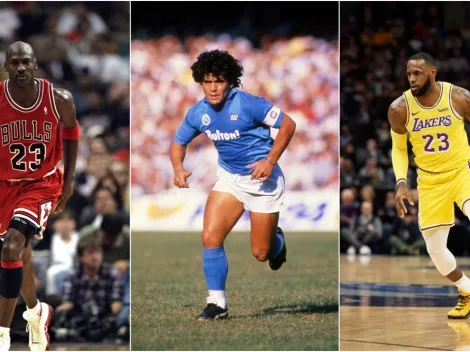 "I love basketball": When Diego Maradona named his three favorite NBA players