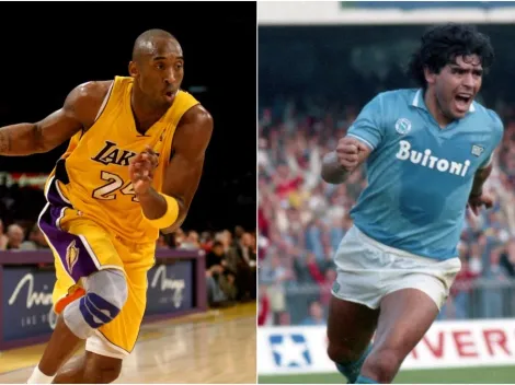 Diego Maradona curiously was Kobe Bryant's idol