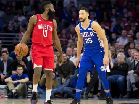 Ben Simmons' epic response to James Harden trade rumors