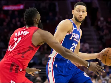 Ben Simmons breaks the silence on James Harden rumors