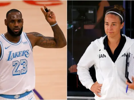 LeBron James has the perfect reaction to Becky Hammon being the first woman to coach an NBA game