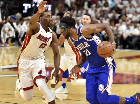 Philadelphia 76ers and Miami Heat meet today at Wells Fargo Center