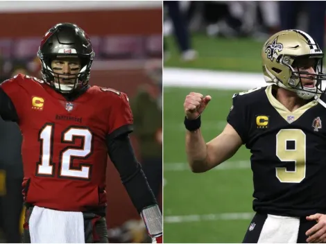 Tom Brady and Drew Brees joke on social media about the "Ancient Bowl"