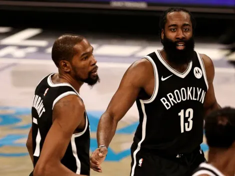 Kevin Durant praises James Harden's underappreciated defense after Nets' win over Clippers