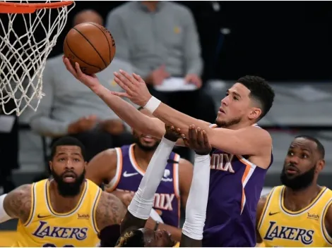 Refs try to save LeBron and the Lakers: Funniest memes from Devin Booker's absurd ejection