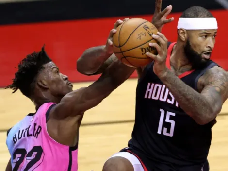 Miami Heat face Houston Rockets in an exciting game at the American Airlines Arena