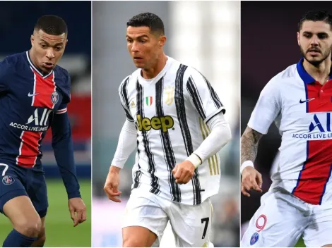 Report: Kylian Mbappé, Cristiano Ronaldo, Mauro Icardi involved in a potential three-way operation