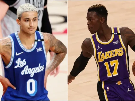 Report: Kyle Kuzma's beef with Dennis Scrhoder instensified in the playoffs