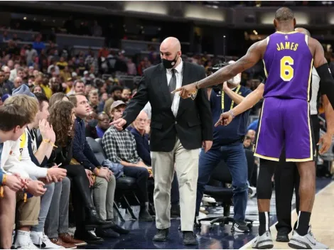 Ejected Pacers' fans 'crossed the line' with Bronny remarks, says LeBron James