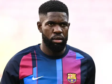 Video: Barcelona defender Samuel Umtiti confronts unruly fans while driving his car