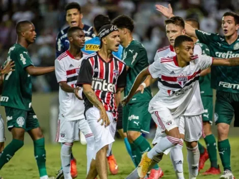 VIDEO | Pitch invader interrupts 2022 Sao Paulo Youth Football Cup Semi-Final clash holding knife