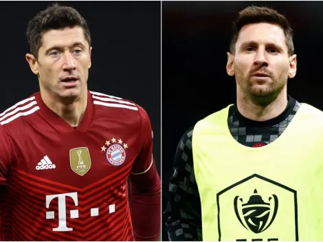 Robert Lewandowski throws shade at Lionel Messi when comparing him to Cristiano Ronaldo