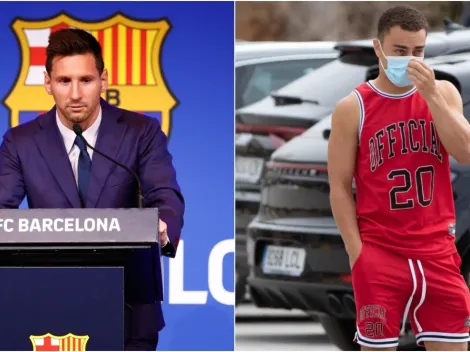 Barcelona: This is why USMNT star Sergiño Dest wore Chicago Bulls jersey at Lionel Messi's farewell press conference