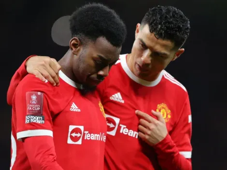 VIDEO | Cristiano Ronaldo caught spitting on Manchester United teammate Anthony Elanga