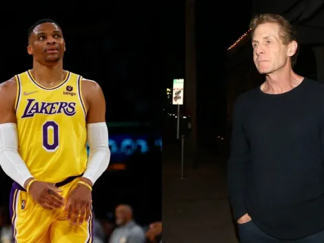 Skip Bayless, Russell Westbrook wife go back and forth on social media