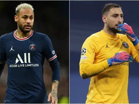 Neymar reveals chat with Donnarumma to deny rumors of fight after PSG's loss