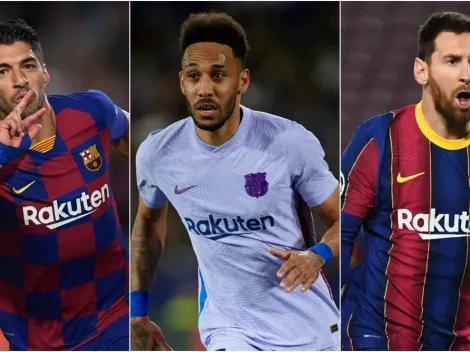 Barcelona: What do Aubameyang, Messi, and Suarez have in common?