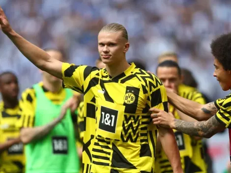 VIDEO: New Manchester City striker Erling Haaland goes out partying dressed in full Borussia Dortmund warmups