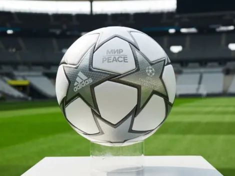 The reason why the 2021-2022 Champions League Final ball has 'Peace' written on it