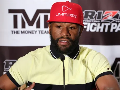 Floyd Mayweather Jr. sends a harsh message to Ryan Garcia for his comments towards Canelo Alvarez