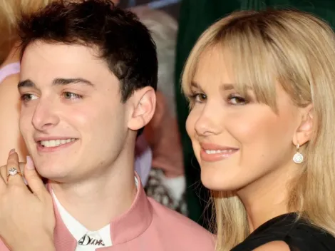 Millie Bobby Brown said goodbye to her best friend Noah Schnapp