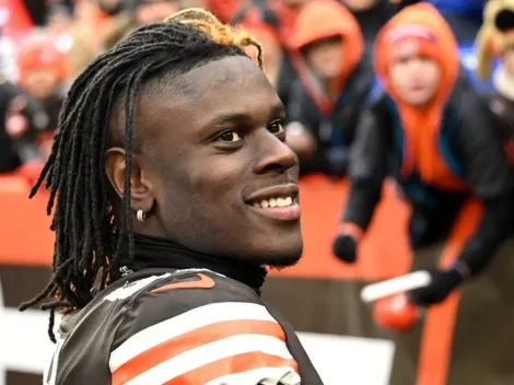 Video: David Njoku of the Cleveland Browns shows off his balance skills in preseason