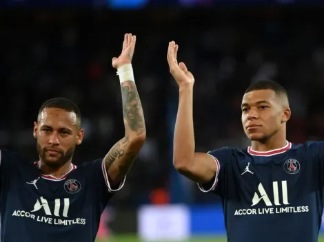 Video: Kylian Mbappé and Neymar stink it up on the basketball court