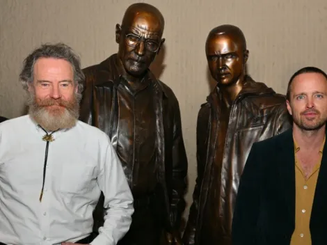 Tribute to Aaron Paul and Bryan Cranston: Albuquerque immortalized the actors with a statue