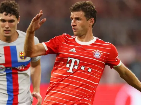 The unexpected incident that happened to Thomas Muller after UEFA Champions League win vs Barcelona