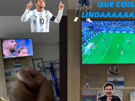 Argentina’s unexpected fan: Pele supported Lionel Messi from the hospital