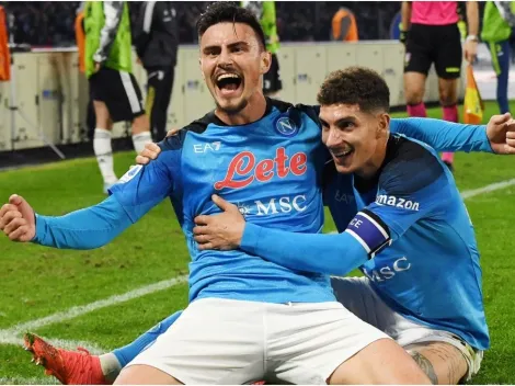 Napoli leaders with a historic victory