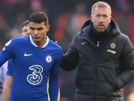 'Deadbeat coach': Thiago Silva's wife likes Twitter post slamming Chelsea boss Graham Potter