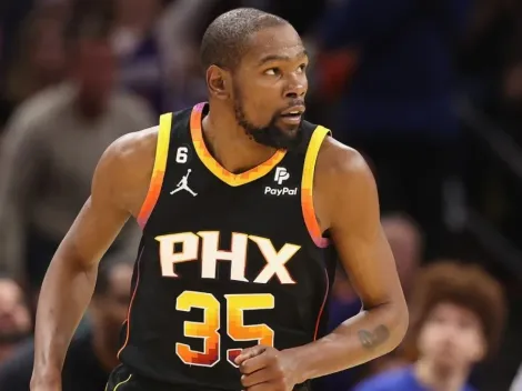 Kevin Durant credits Stephen Curry, Kyrie Irving, Russell Westbrook for his form at Suns