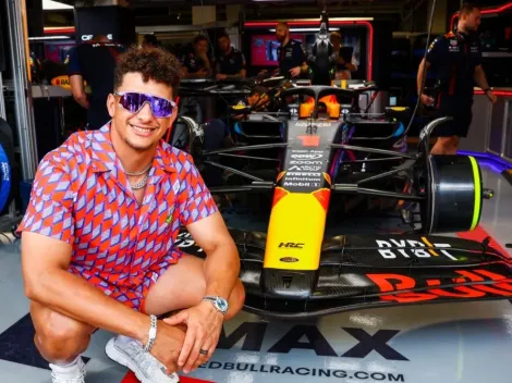 Patrick Mahomes 'recruits' Max Verstappen and Checo Perez for the Chiefs at Miami Grand Prix