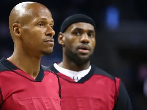 Ray Allen snubs LeBron James from his all-time starting five