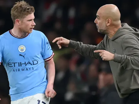 What happened between Pep Guardiola and Kevin De Bruyne in Champions League win over Real Madrid?