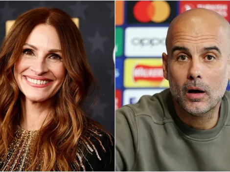 Julia Roberts makes Pep Guardiola's dream come true after the Champions League