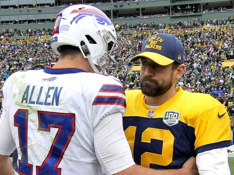 Josh Allen opens up on facing Aaron Rodgers twice this year
