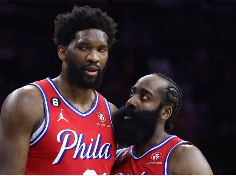 Joel Embiid has some thoughts about James Harden's trade request