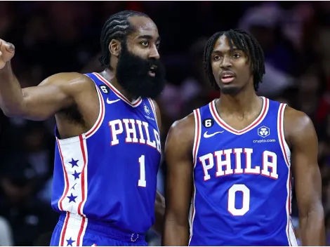 Sixers' Tyrese Maxey has an epic response to James Harden's trade request