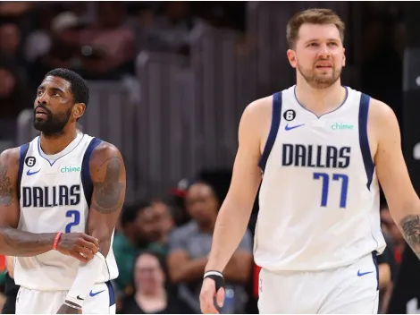 Lakers legend throws shade at Kyrie Irving and Luka Doncic's Dallas Mavericks