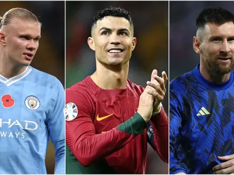 Ronaldo leading Globe Soccer Awards vote ahead of Messi, Haaland