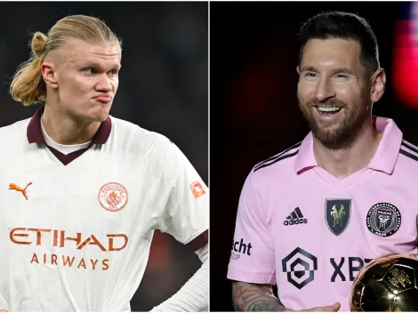 Erling Haaland's father Alfie reacts to Lionel Messi winning The Best FIFA 2023