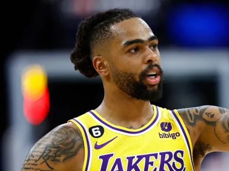 Did D'Angelo Russell say goodbye to the Lakers?