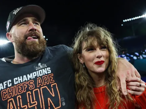 Travis Kelce was asked whether Taylor Swift or 49ers will get a ring first