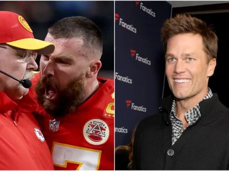 Tom Brady shares thoughts on Travis Kelce yelling at Andy Reid in the Super Bowl