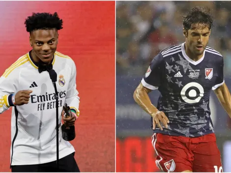 Video: Speed makes ugly challenge on Kaka in charity game