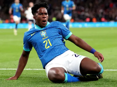 Video: Endrick becomes the youngest player ever to score a goal at Wembley Stadium