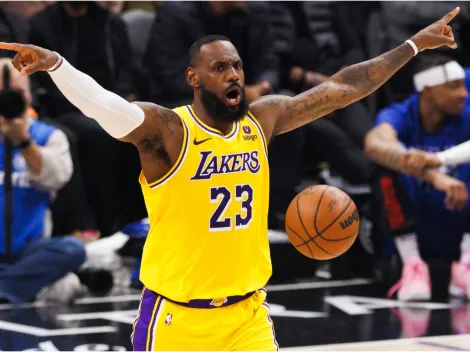 LeBron James sets a condition to stay with the Lakers