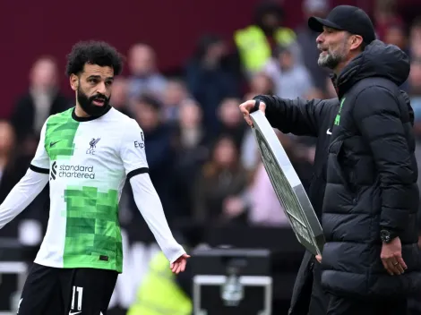 Video: Mohamed Salah and Jürgen Klopp had heated argument in West Ham vs Liverpool